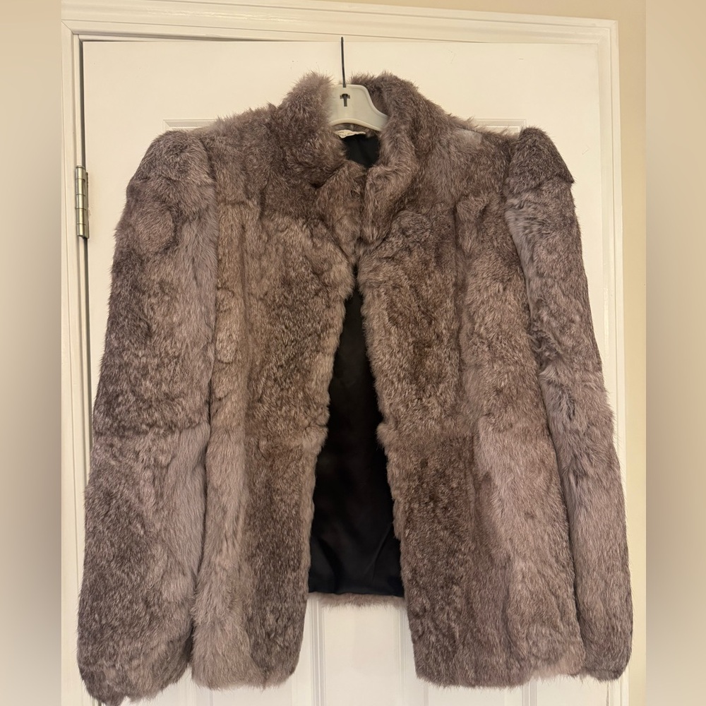 Vintage Ada Rabbit Fur Jacket